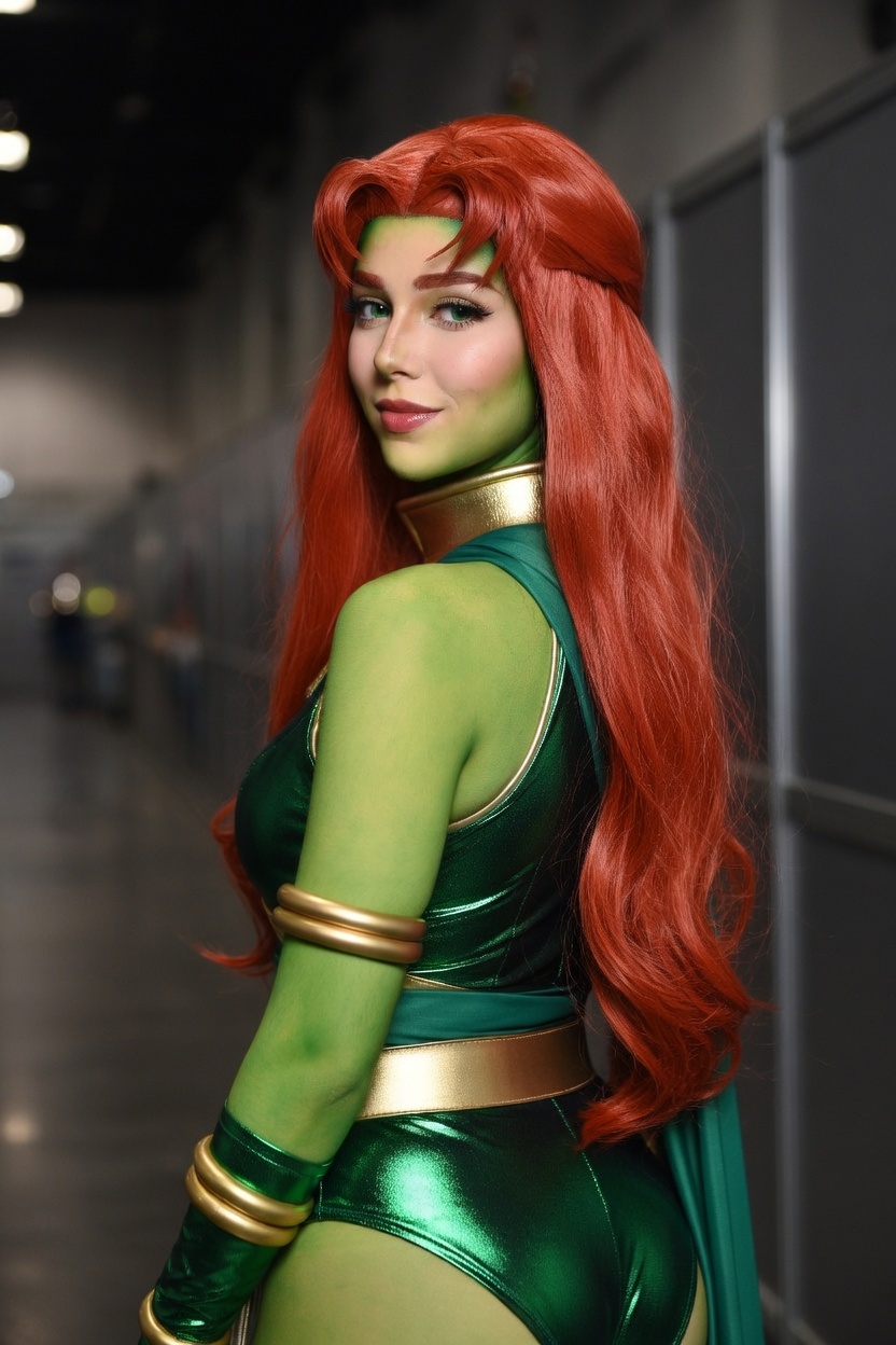 Solar Flame Emerald - Gallery