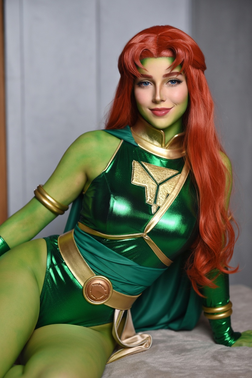 Solar Flame Emerald - Gallery