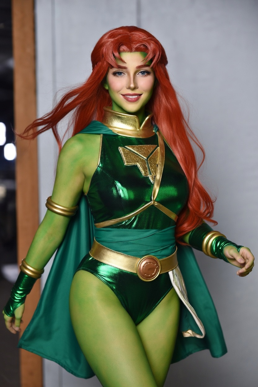 Solar Flame Emerald - Gallery