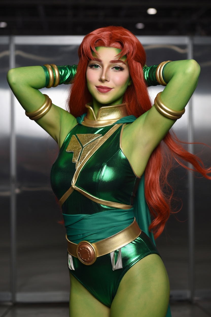 Solar Flame Emerald - Gallery