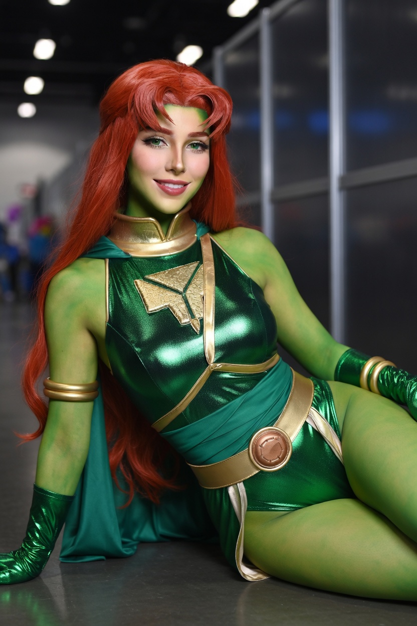Solar Flame Emerald - Gallery
