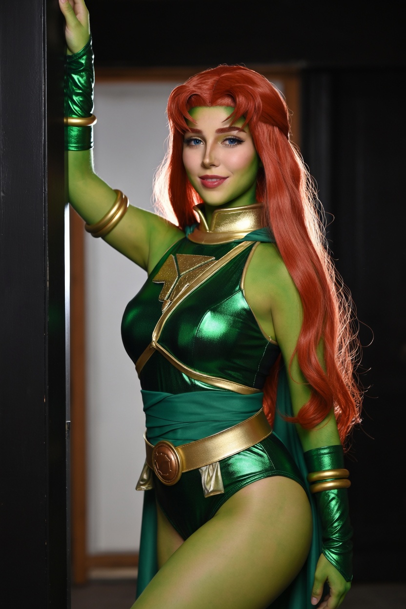 Solar Flame Emerald - Gallery