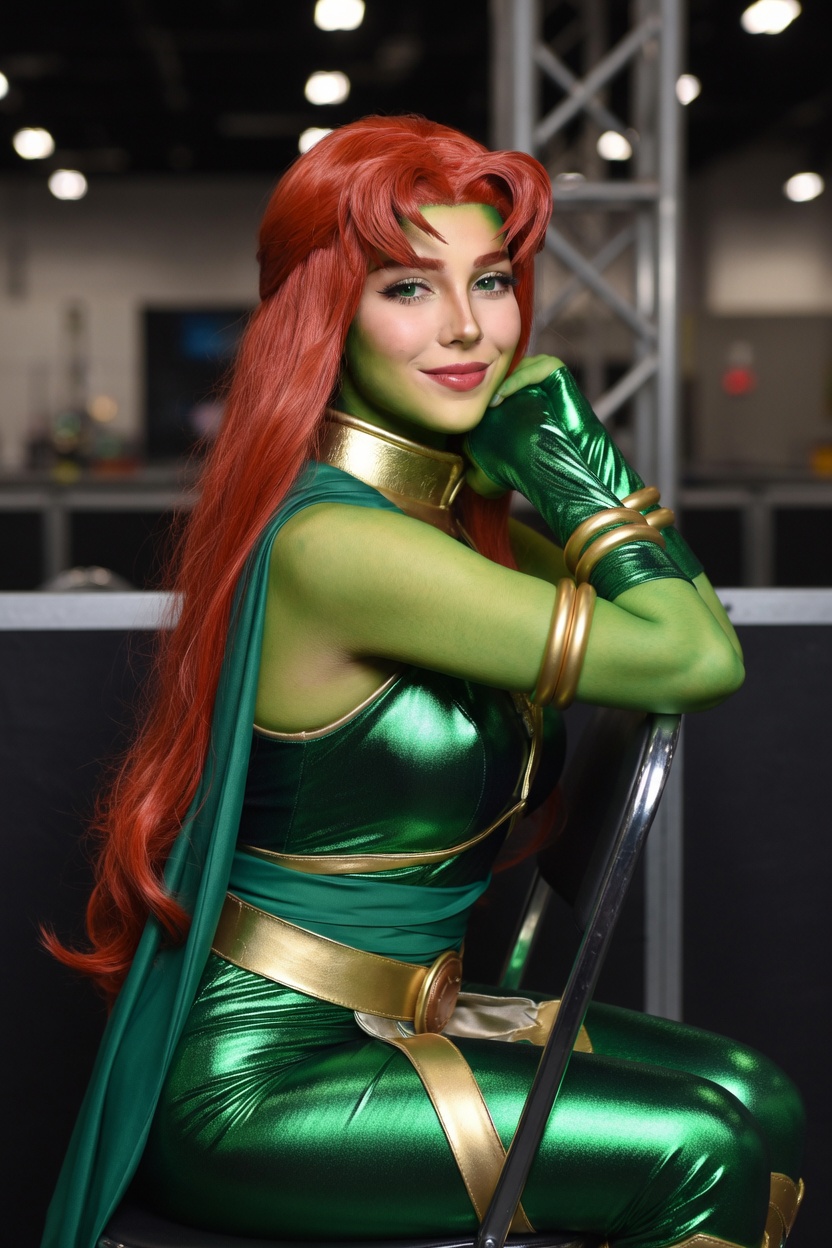 Solar Flame Emerald - Gallery