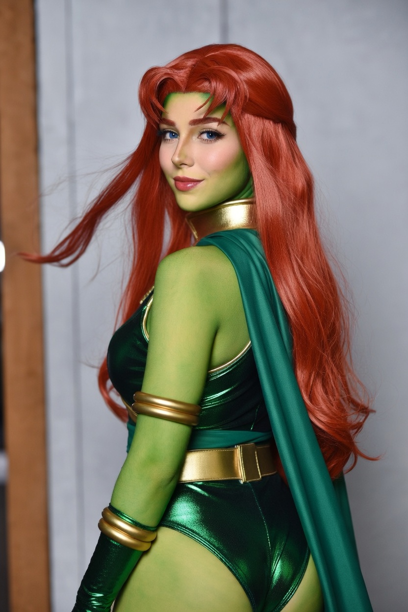 Solar Flame Emerald - Gallery