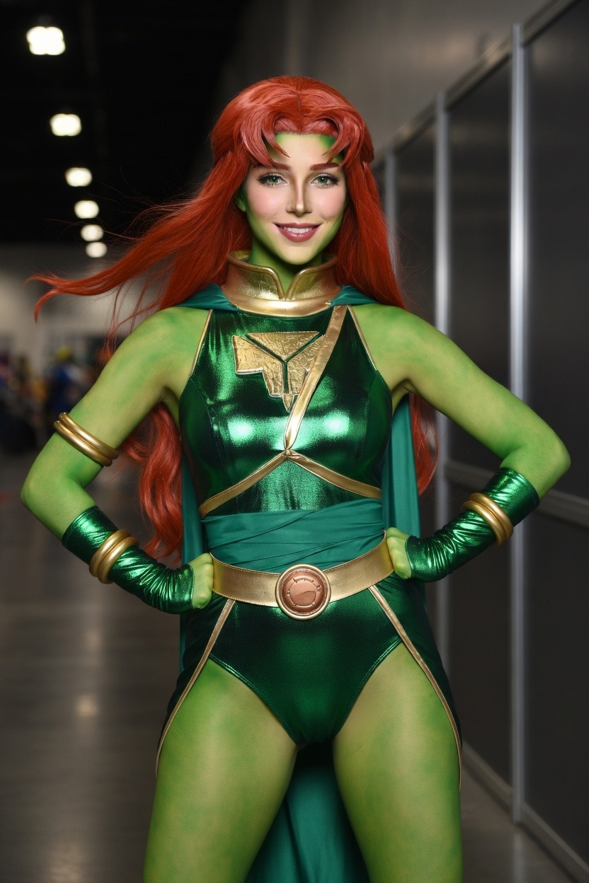 Solar Flame Emerald - Gallery