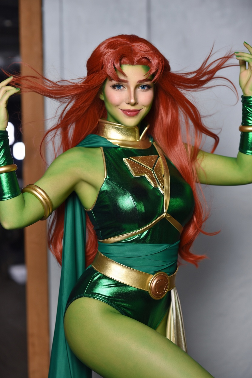 Solar Flame Emerald - Gallery