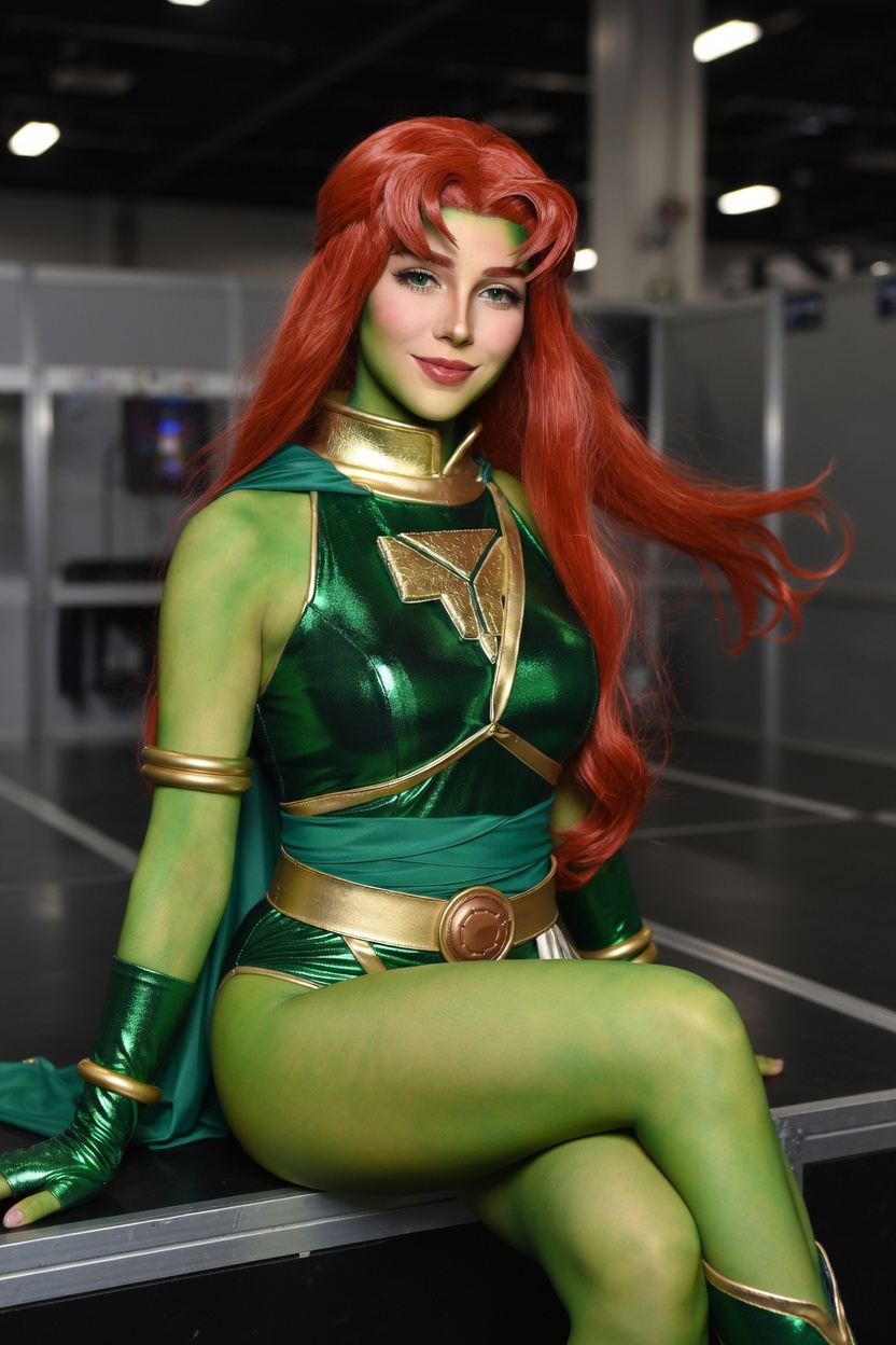 Solar Flame Emerald - Gallery