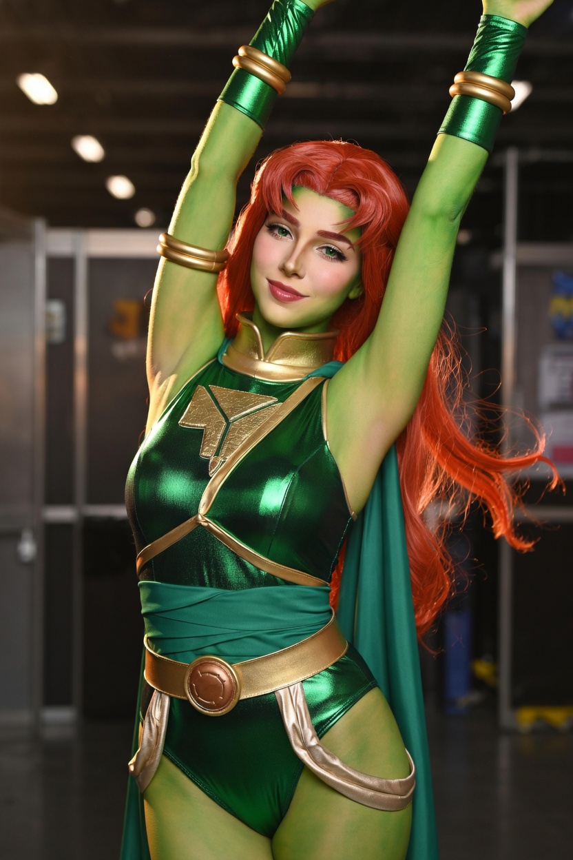 Solar Flame Emerald - Gallery