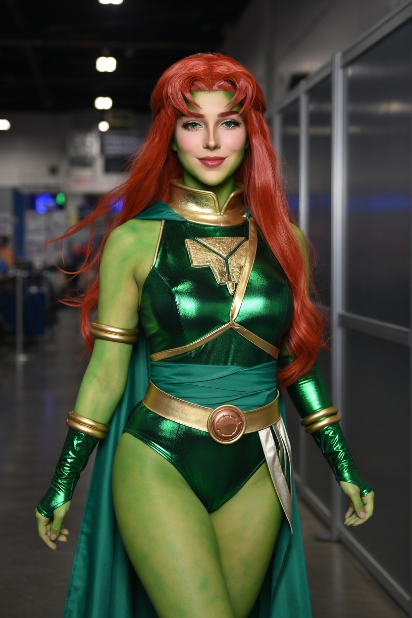 Solar Flame Emerald - Gallery