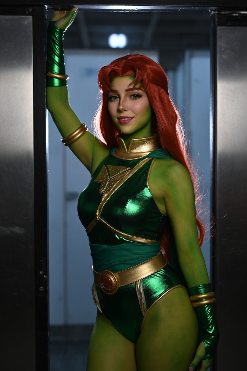 Solar Flame Emerald - Gallery