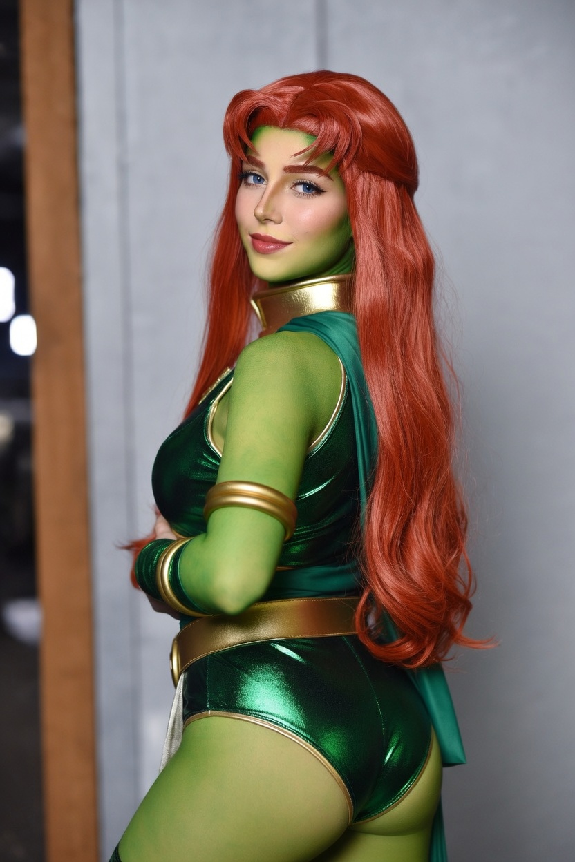 Solar Flame Emerald - Gallery