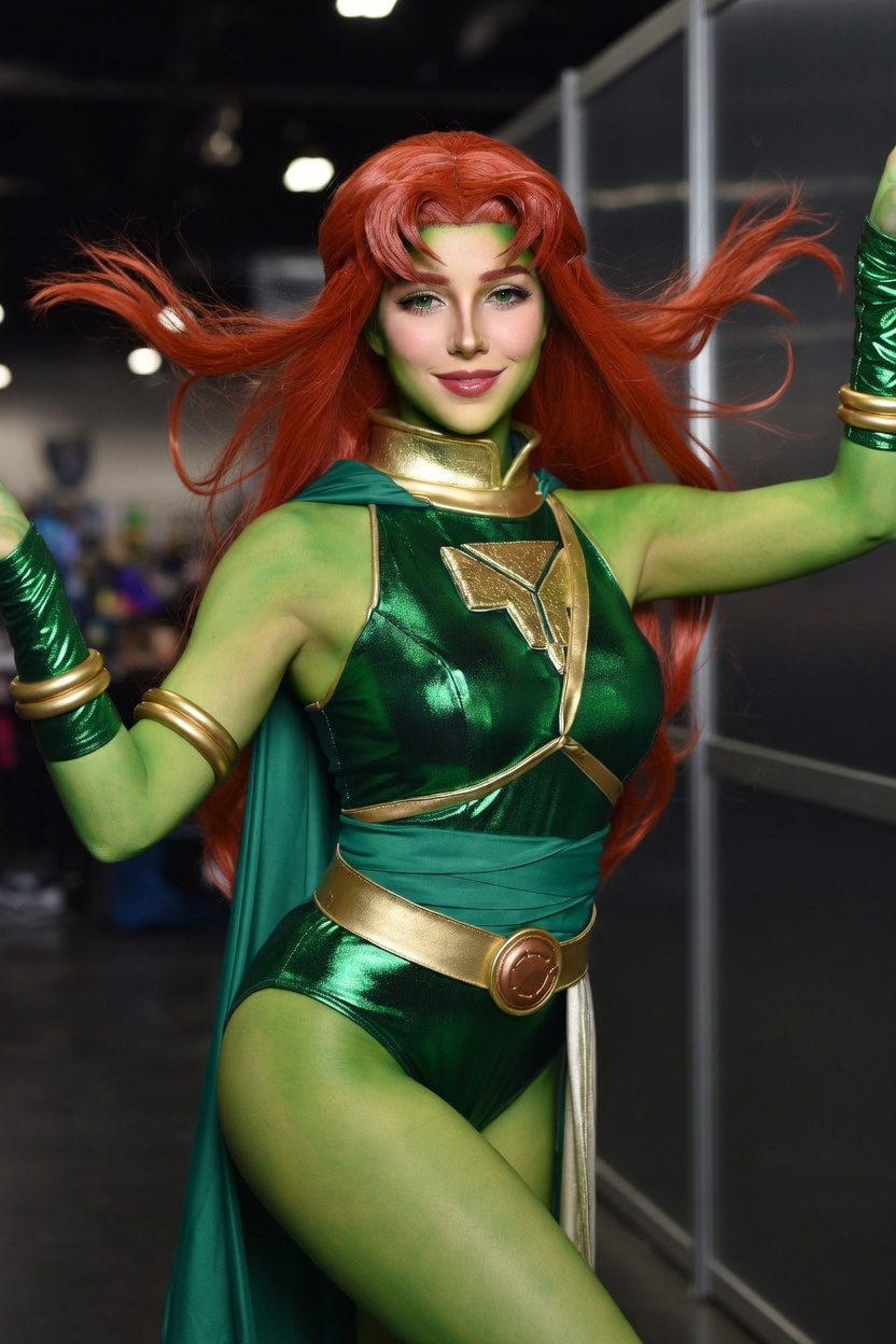 Solar Flame Emerald - Gallery