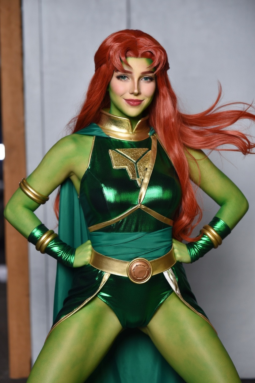 Solar Flame Emerald - Gallery