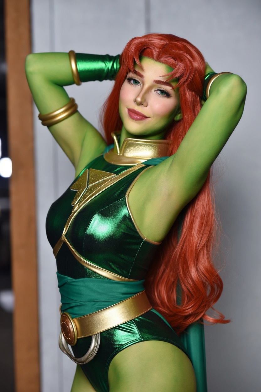 Solar Flame Emerald - Gallery